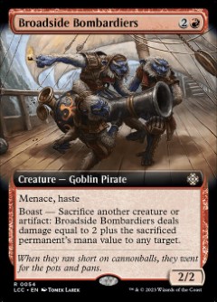 Broadside Bombardiers The Lost Caverns of Ixalan Commander Bordless